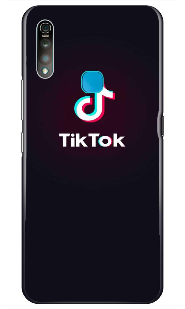 Tiktok Mobile Back Case for Vivo Z1 Pro   (Design - 396)