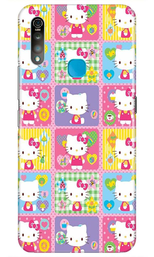 Kitty Mobile Back Case for Vivo Z1 Pro   (Design - 400)
