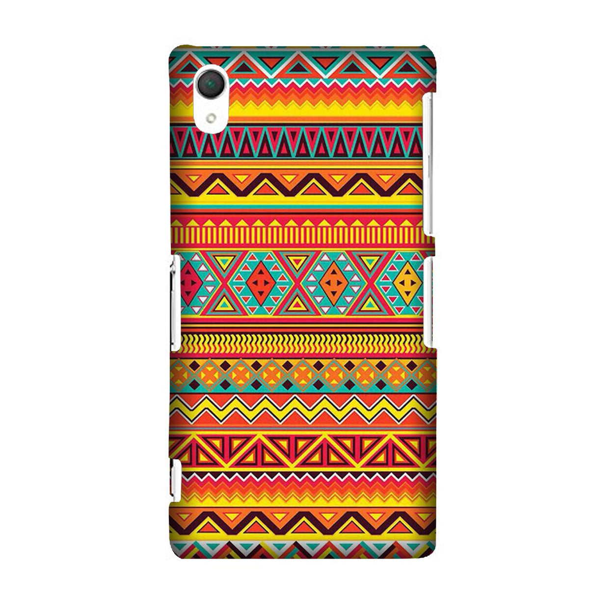 Zigzag line pattern Case for Sony Z5