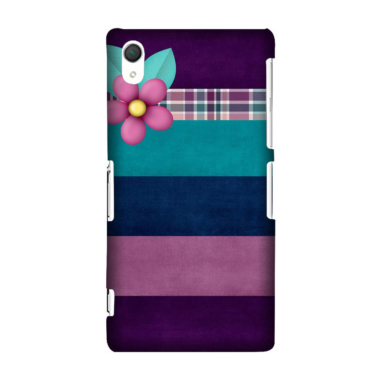 Purple Blue Case for Sony Z2