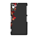 Grey Background Case for Sony Z5