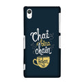 Chai Bina Chain Kahan Case for Sony Z2  (Design - 144)