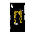 Pubg Winner Winner Case for Sony Z2  (Design - 177)