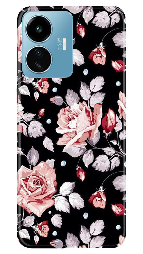 Pink rose Case for iQOO Z6 Lite 5G