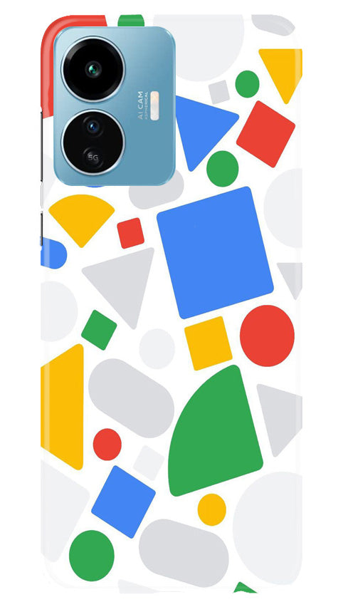 Circul Squar & Tringle Art Case for iQOO Z6 Lite 5G