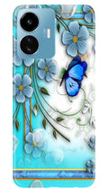 Blue Butterfly Case for iQOO Z6 Lite 5G