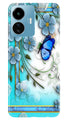 Blue Butterfly Case for iQOO Z6 Lite 5G