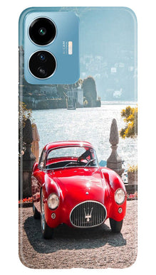 Vintage Car Mobile Back Case for iQOO Z6 Lite 5G (Design - 51)