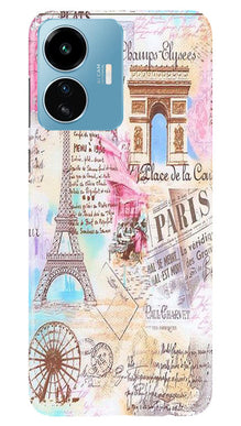 Paris Eiftel Tower Mobile Back Case for iQOO Z6 Lite 5G (Design - 54)