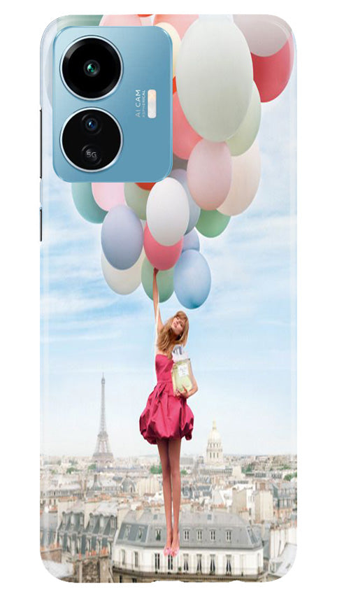 Girl with Baloon Case for iQOO Z6 Lite 5G