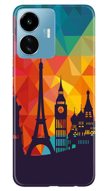 Eiffel Tower2 Mobile Back Case for iQOO Z6 Lite 5G (Design - 91)