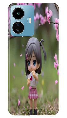 Cute Girl Mobile Back Case for iQOO Z6 Lite 5G (Design - 92)
