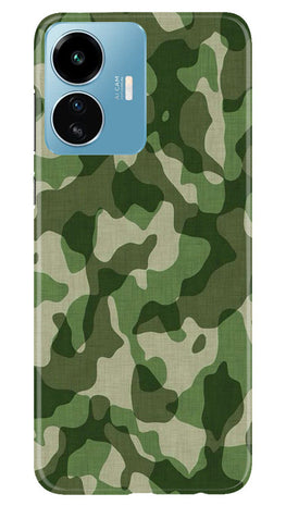 Army Camouflage Case for iQOO Z6 Lite 5G(Design - 106)