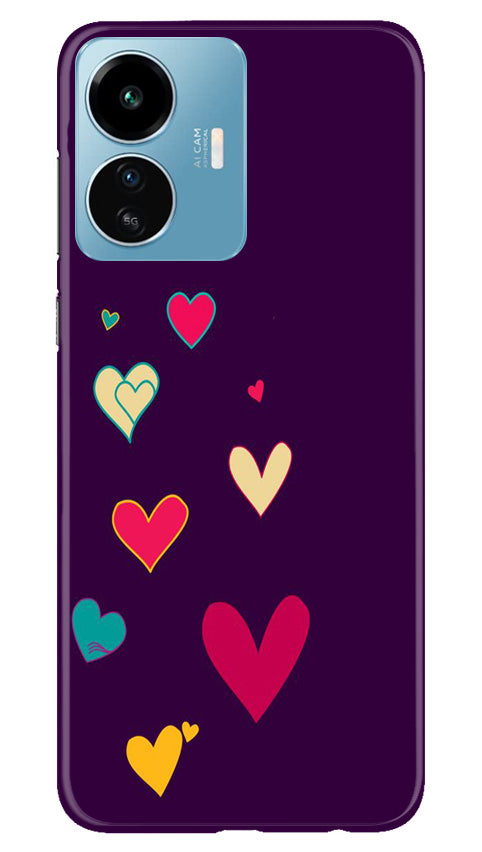 Purple Background Case for iQOO Z6 Lite 5G(Design - 107)