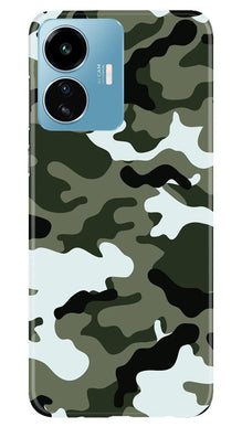 Army Camouflage Mobile Back Case for iQOO Z6 Lite 5G  (Design - 108)
