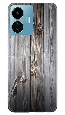 Wooden Look Mobile Back Case for iQOO Z6 Lite 5G  (Design - 114)
