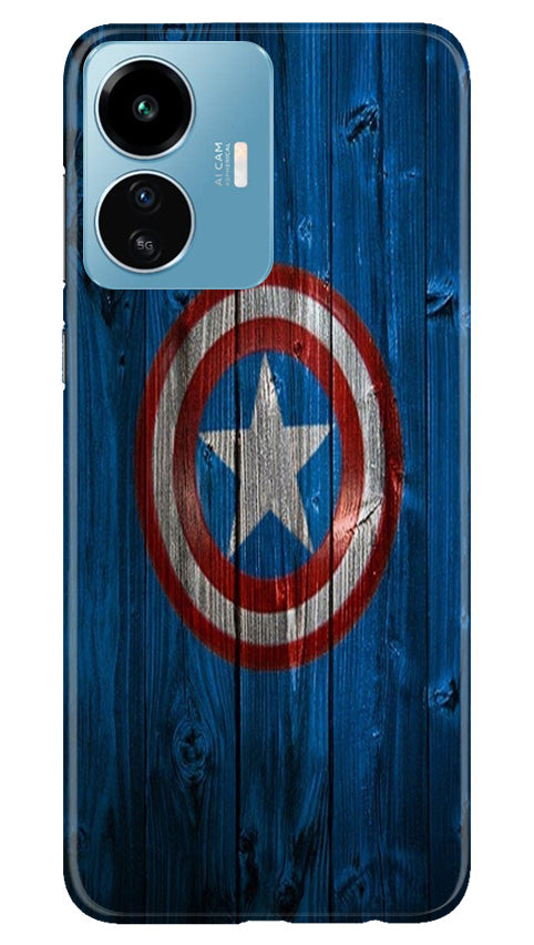 Captain America Superhero Case for iQOO Z6 Lite 5G  (Design - 118)