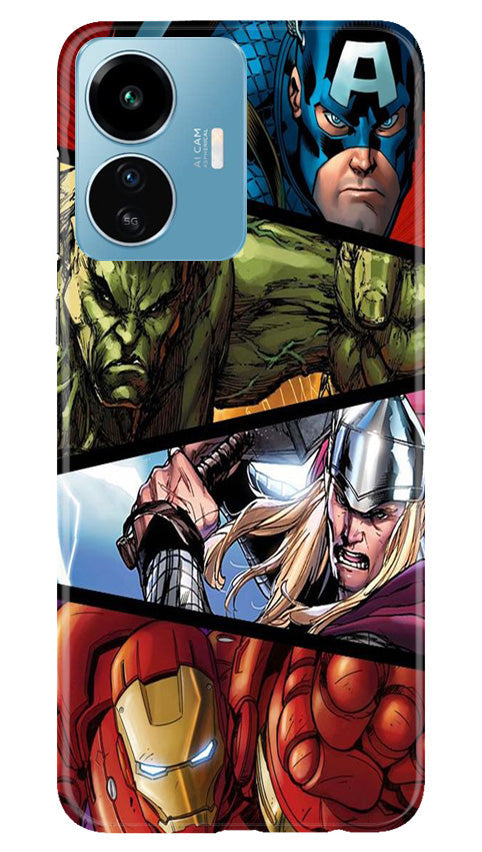 Avengers Superhero Case for iQOO Z6 Lite 5G(Design - 124)