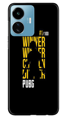Pubg Winner Winner Mobile Back Case for iQOO Z6 Lite 5G  (Design - 146)