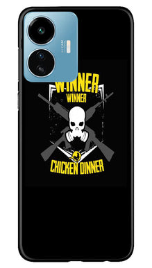 Winner Winner Chicken Dinner Mobile Back Case for iQOO Z6 Lite 5G  (Design - 147)