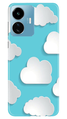 Clouds Mobile Back Case for iQOO Z6 Lite 5G (Design - 179)