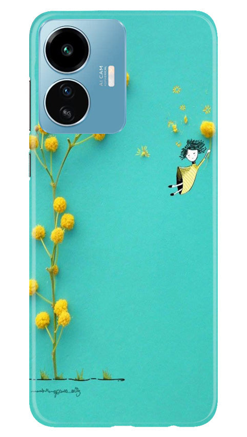 Pink Pattern Case for iQOO Z6 Lite 5G (Design No. 184)