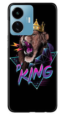 Colorful Square Mobile Back Case for iQOO Z6 Lite 5G (Design - 187)