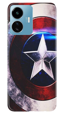 Captain America Mobile Back Case for iQOO Z6 Lite 5G (Design - 249)