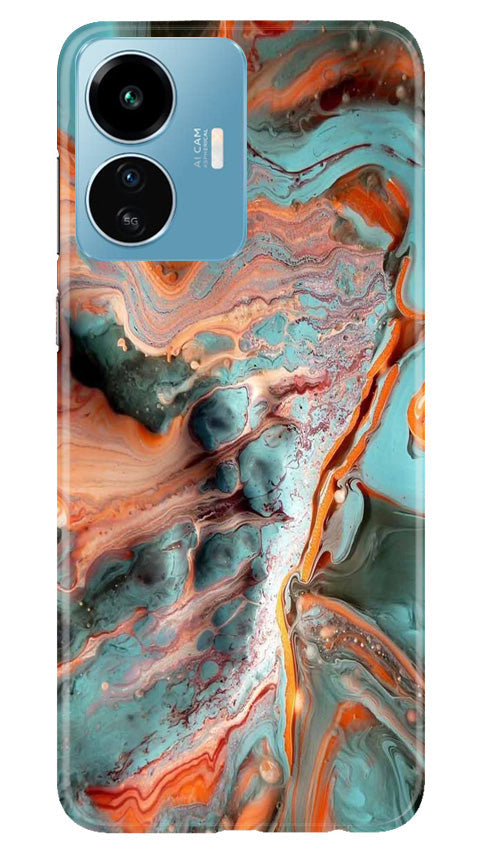 Marble Texture Mobile Back Case for iQOO Z6 Lite 5G (Design - 270)