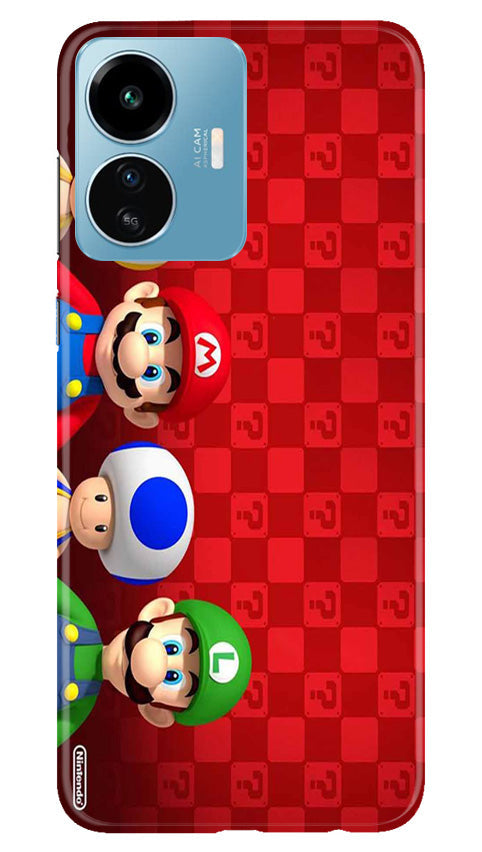 Mario Mobile Back Case for iQOO Z6 Lite 5G (Design - 299)