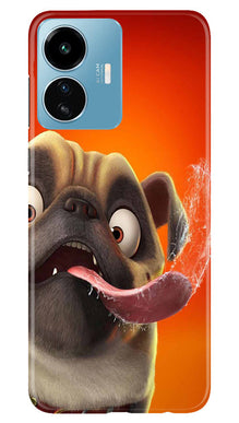 Dog Mobile Back Case for iQOO Z6 Lite 5G (Design - 303)