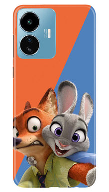 Cartoon Mobile Back Case for iQOO Z6 Lite 5G (Design - 306)