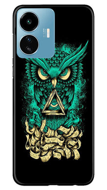 Owl Mobile Back Case for iQOO Z6 Lite 5G (Design - 317)