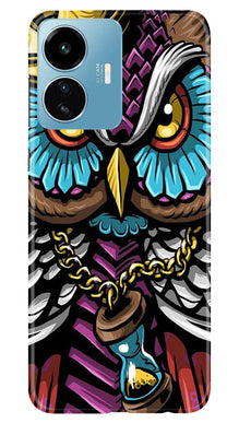 Owl Mobile Back Case for iQOO Z6 Lite 5G (Design - 318)