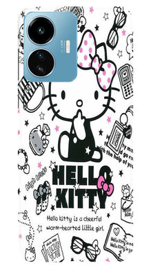 Hello Kitty Mobile Back Case for iQOO Z6 Lite 5G (Design - 320)