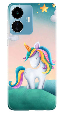 Unicorn Mobile Back Case for iQOO Z6 Lite 5G (Design - 325)