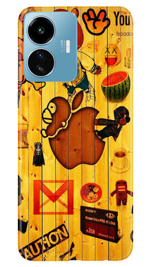 Wooden Texture Mobile Back Case for iQOO Z6 Lite 5G (Design - 326)