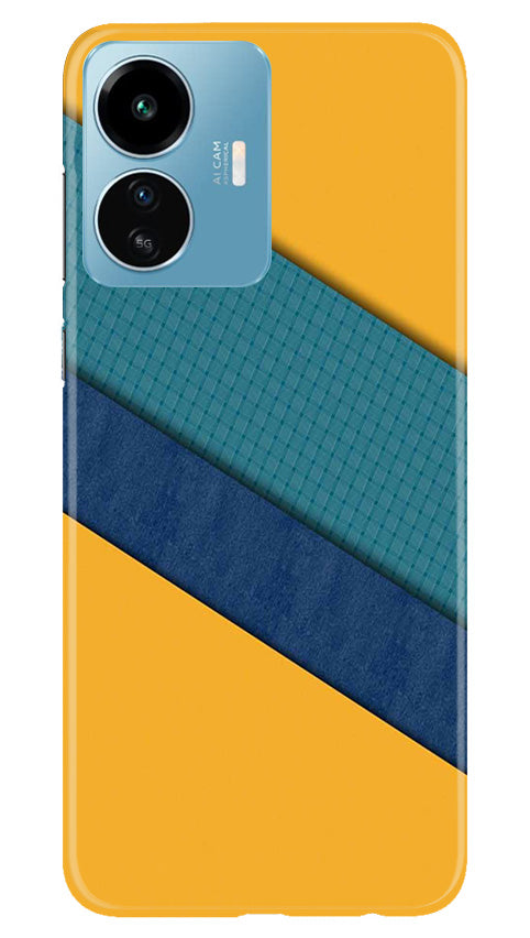 Diagonal Pattern Mobile Back Case for iQOO Z6 Lite 5G (Design - 329)