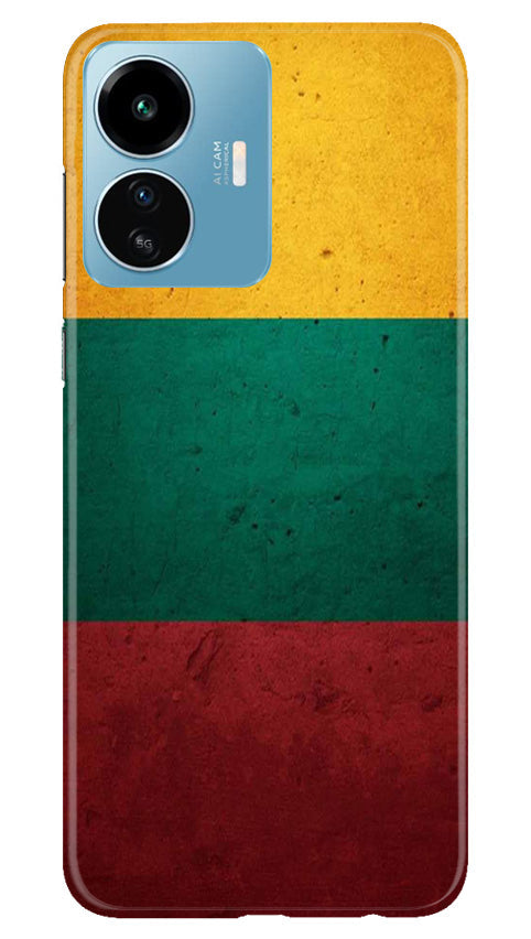 Color Pattern Mobile Back Case for iQOO Z6 Lite 5G (Design - 333)