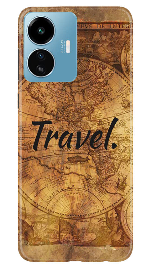 Travel Mobile Back Case for iQOO Z6 Lite 5G (Design - 334)