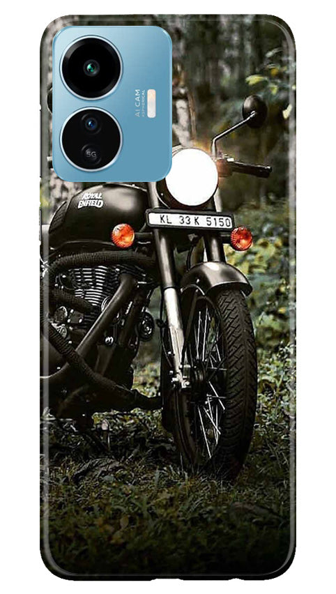 Royal Enfield Mobile Back Case for iQOO Z6 Lite 5G (Design - 343)