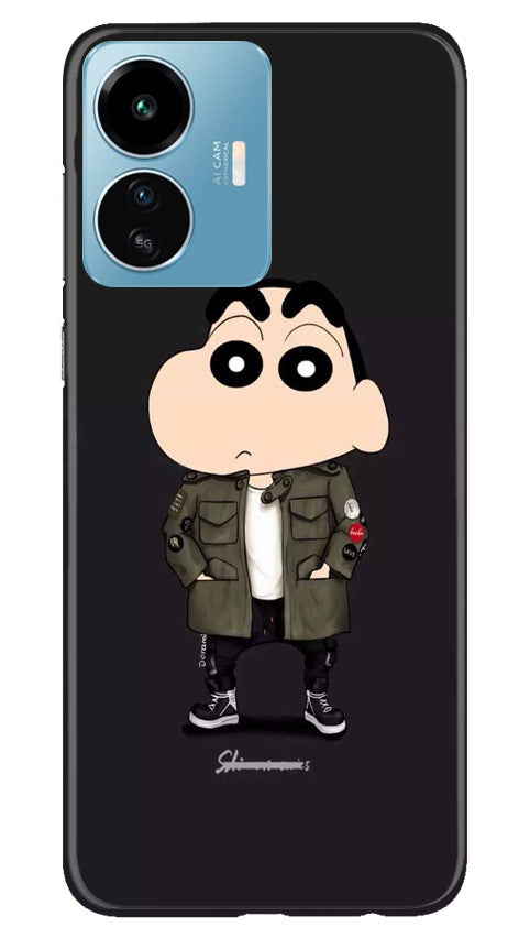 Shin Chan Mobile Back Case for iQOO Z6 Lite 5G (Design - 349)