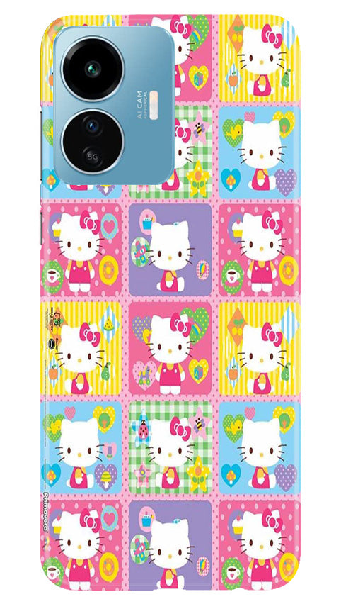 Kitty Mobile Back Case for iQOO Z6 Lite 5G (Design - 357)