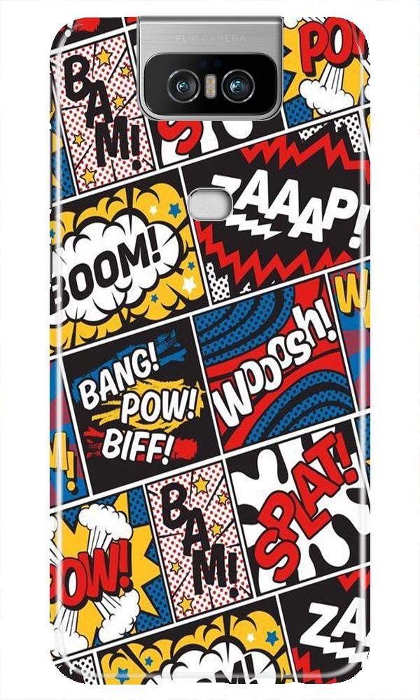 Boom Mobile Back Case for Asus Zenfone 6z (Design - 302)