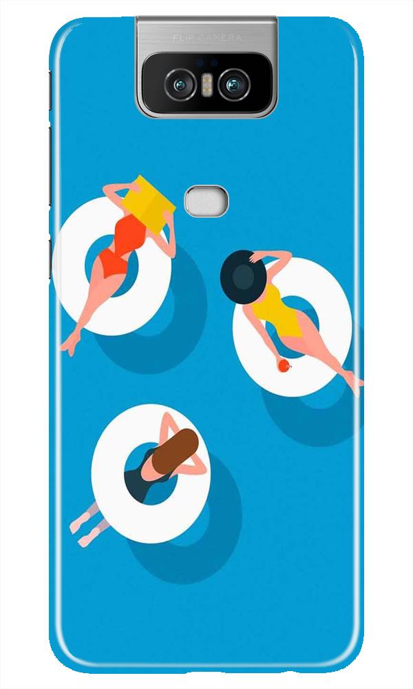 Girlish Mobile Back Case for Asus Zenfone 6z (Design - 306)