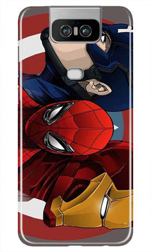 Superhero Mobile Back Case for Asus Zenfone 6z (Design - 311)