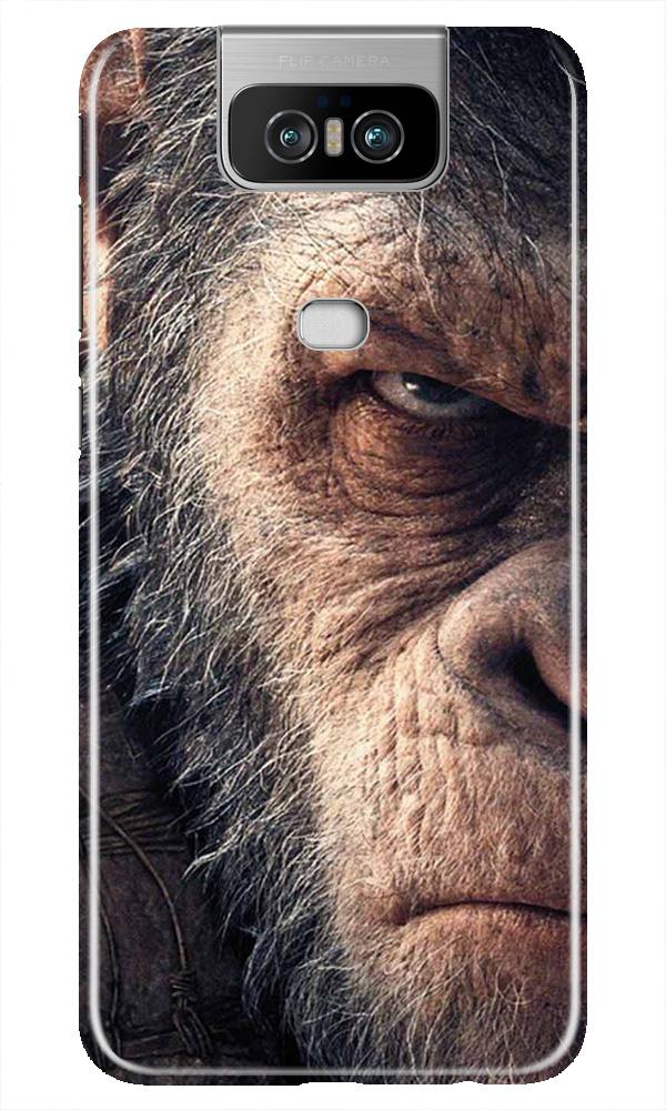 Angry Ape Mobile Back Case for Asus Zenfone 6z (Design - 316)