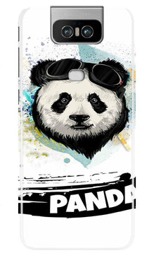 Panda Mobile Back Case for Asus Zenfone 6z (Design - 319)