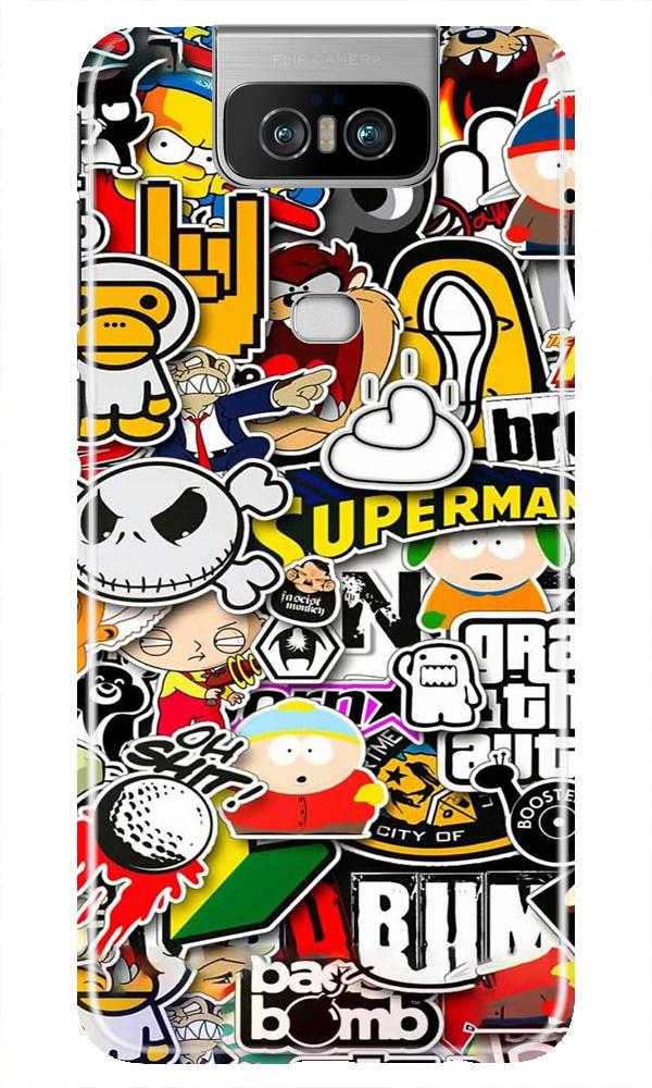 Designer Mobile Back Case for Asus Zenfone 6z (Design - 320)