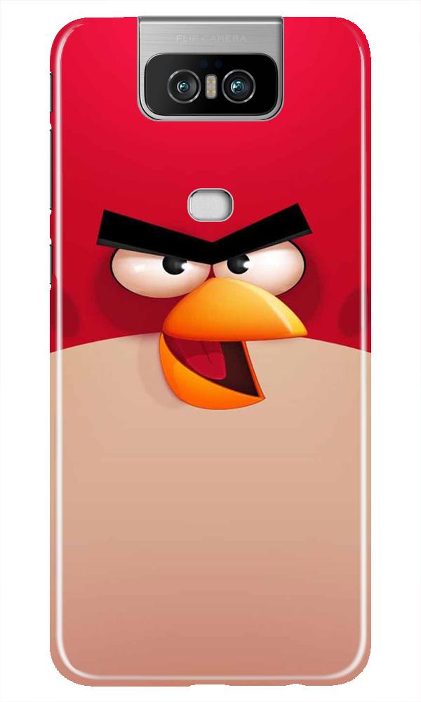 Angry Bird Red Mobile Back Case for Asus Zenfone 6z (Design - 325)